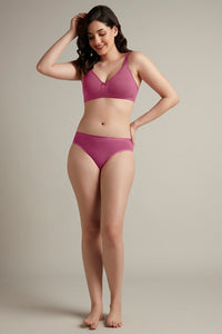Chic Comfort Non-Padded and Non-Wired Cotton Bra - Malaga thumbnail 5