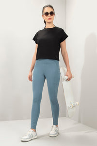 Essential Crop Top - Black thumbnail 6