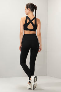 Energize Aerochic Leggings - Black thumbnail 6
