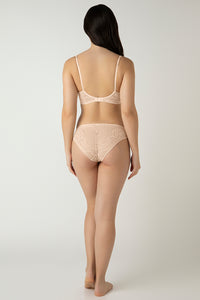 Demure Padded Non-Wired Demi Bra - Delicate Bloom Print thumbnail 6