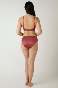 Glam Lace Padded Wired Balconette Bra - Cowhide thumbnail 6