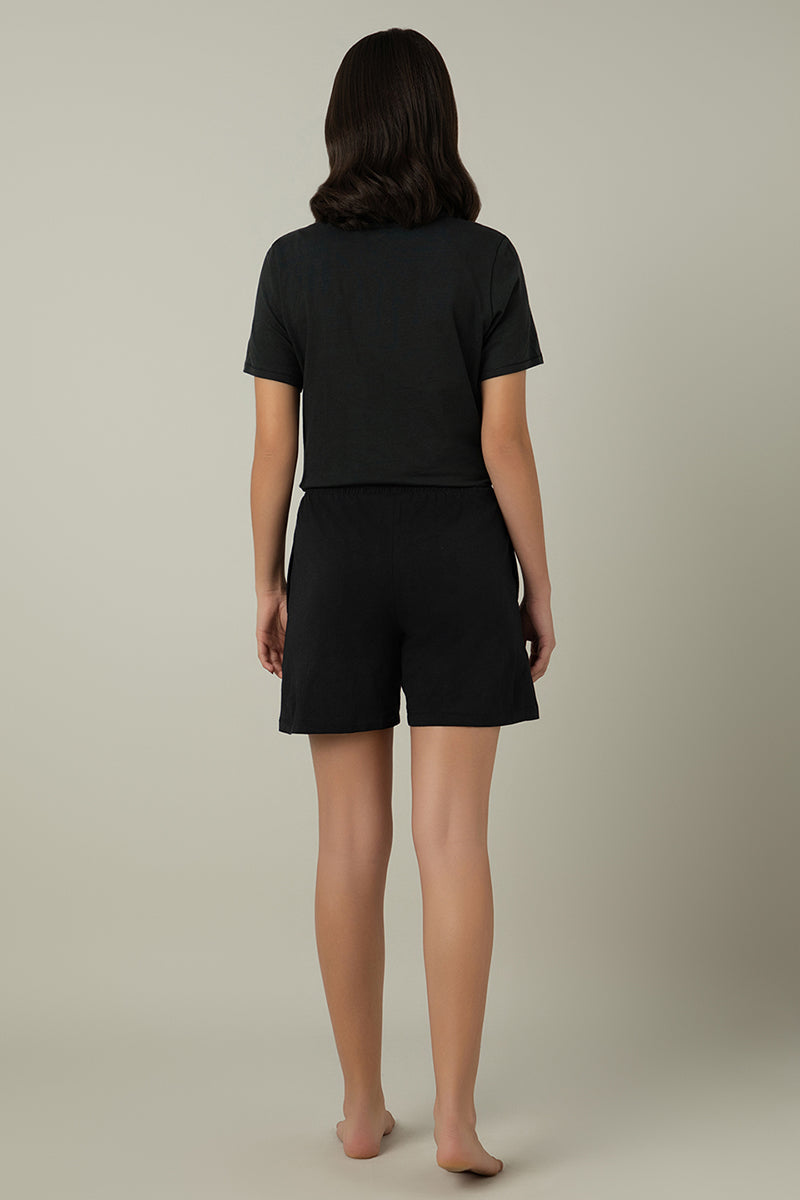 Sleep Shorts - Black - Image 6 of 6