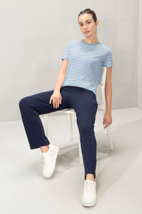 Essential Stripe Tee - English Blue Stripes thumbnail 6