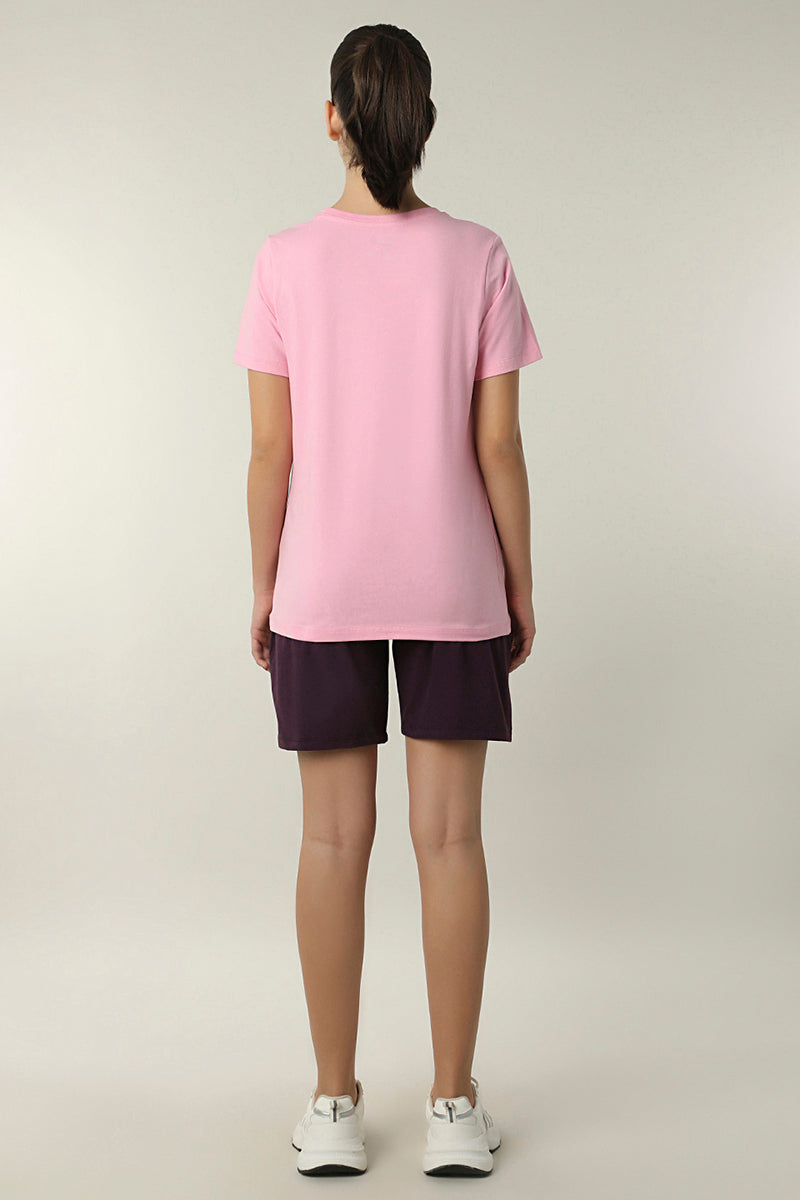 Essential Printed Tee - Pink Frosting - Image 6 of 6