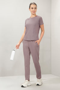 Energize Active-Flex Tee - Purple Dove thumbnail 6
