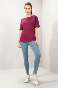 Elements Long Length Tee - Beaujolais thumbnail 5