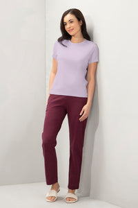 Essential Crew Neck Tee - Lavender Fog thumbnail 6