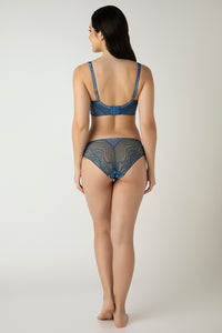 Demure Non-Padded Non-Wired Contour Bra - Floral Fusion Print thumbnail 6