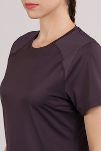 Energize Active Tee - Midnight Plum thumbnail 5