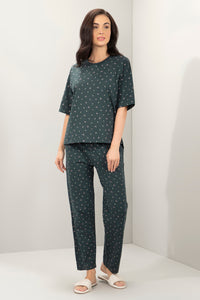 Lounge Laze PJ Set - Magical Forest thumbnail 2