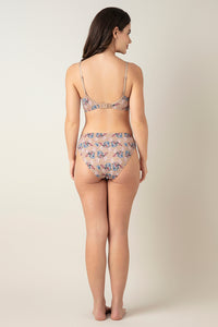 Smooth Charm Bikini Panty - Artistic Floral Stucco Pr thumbnail 6