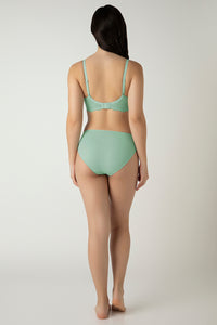 Lace Elegance Padded Non-Wired Bra - Aqua Foam thumbnail 6