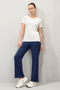 Flaunt Flared Travel Pants - Medieval Blue thumbnail 6