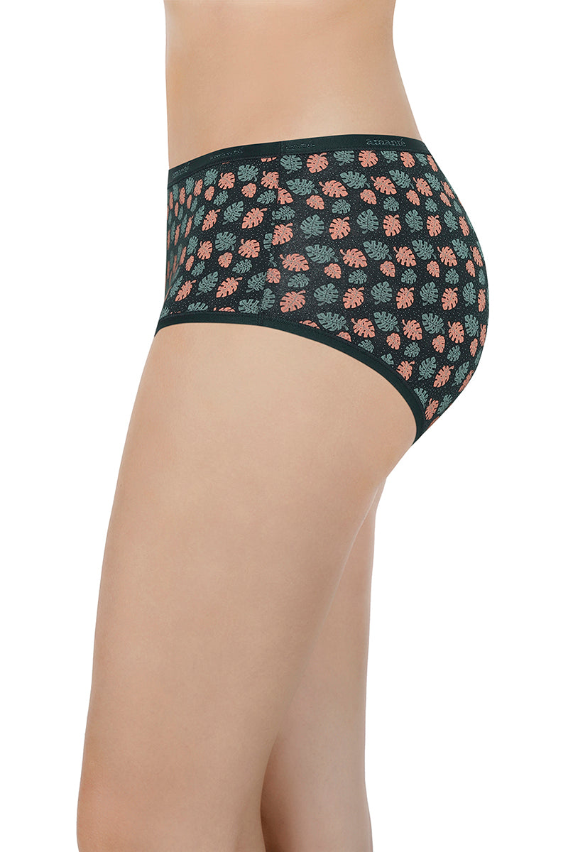 Printed Low Rise Assorted Hipster Panties (Pack of 3 Colors & Prints May Vary)