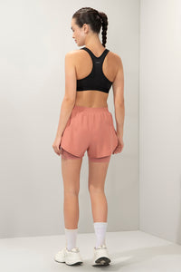 Energize High Rise Active Shorts - Brick Dust thumbnail 6