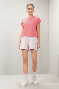 Essential Crop Top - Flamingo Plume thumbnail 6