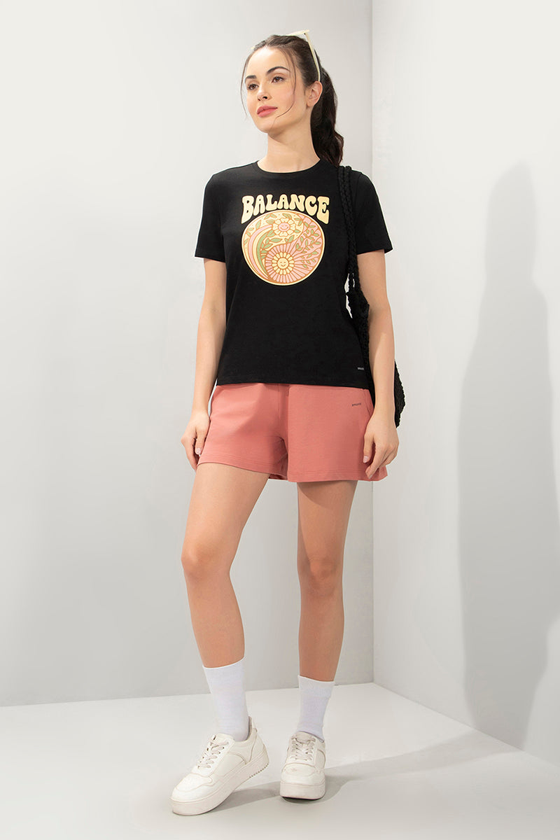 Essential Printed Tee - Balance Print - Image 6 of 6