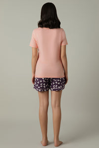 Scoop Neck Sleep Tee - Girls Can Do Anything Print thumbnail 6