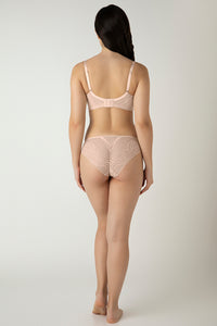 Demure Non-Padded Non-Wired Contour Bra - Delicate Bloom Print thumbnail 6