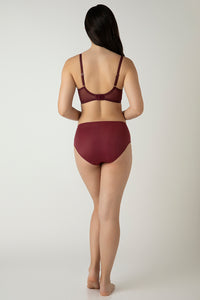 Luxe Support Non-Padded Wired Bra  - Windsor Wine thumbnail 6