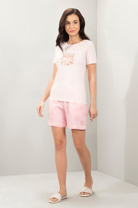 Scoop Neck Sleep Tee - Slay The Day Print thumbnail 6