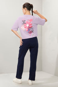 Elements Chic Crop Top - Self Love Print thumbnail 6