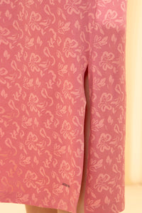 Lounge Laze Dress - Pink Abstract Print thumbnail 6