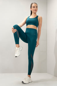 Energize Panelled Tights - Reflecting Pond thumbnail 6