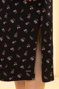 Lounge Laze Dress - Orchid Floral Print thumbnail 6