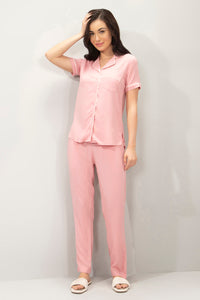 Half-Sleeves Sleep PJ Set - Blush thumbnail 6