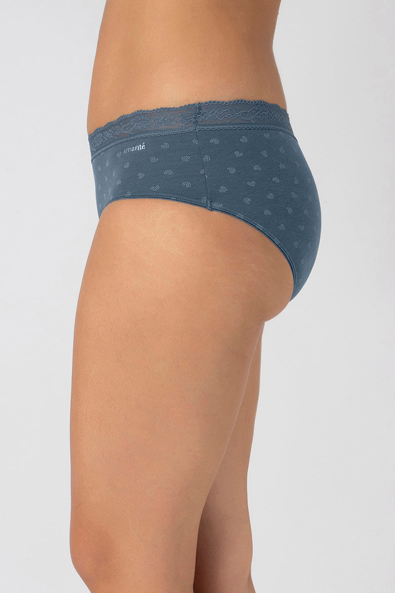 Lace Waistband Hipster Panty (Pack of 2 Prints & Colors May Vary) - Mixed Assorted - Image 9 of 10