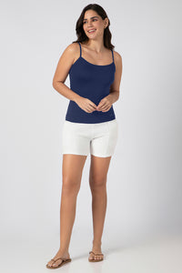 Spaghetti Strap Modal Camisole - Patriot Blue thumbnail 7