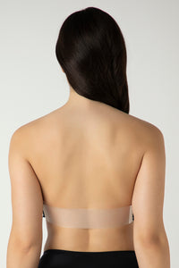 Femme Lace Padded Wired Multiway Bra - Black thumbnail 7