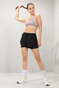 Energize High Rise Active Shorts - Black thumbnail 7