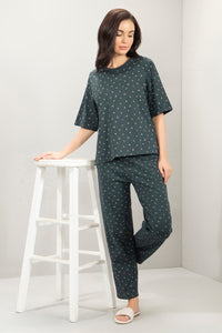 Lounge Laze PJ Set - Magical Forest thumbnail 7
