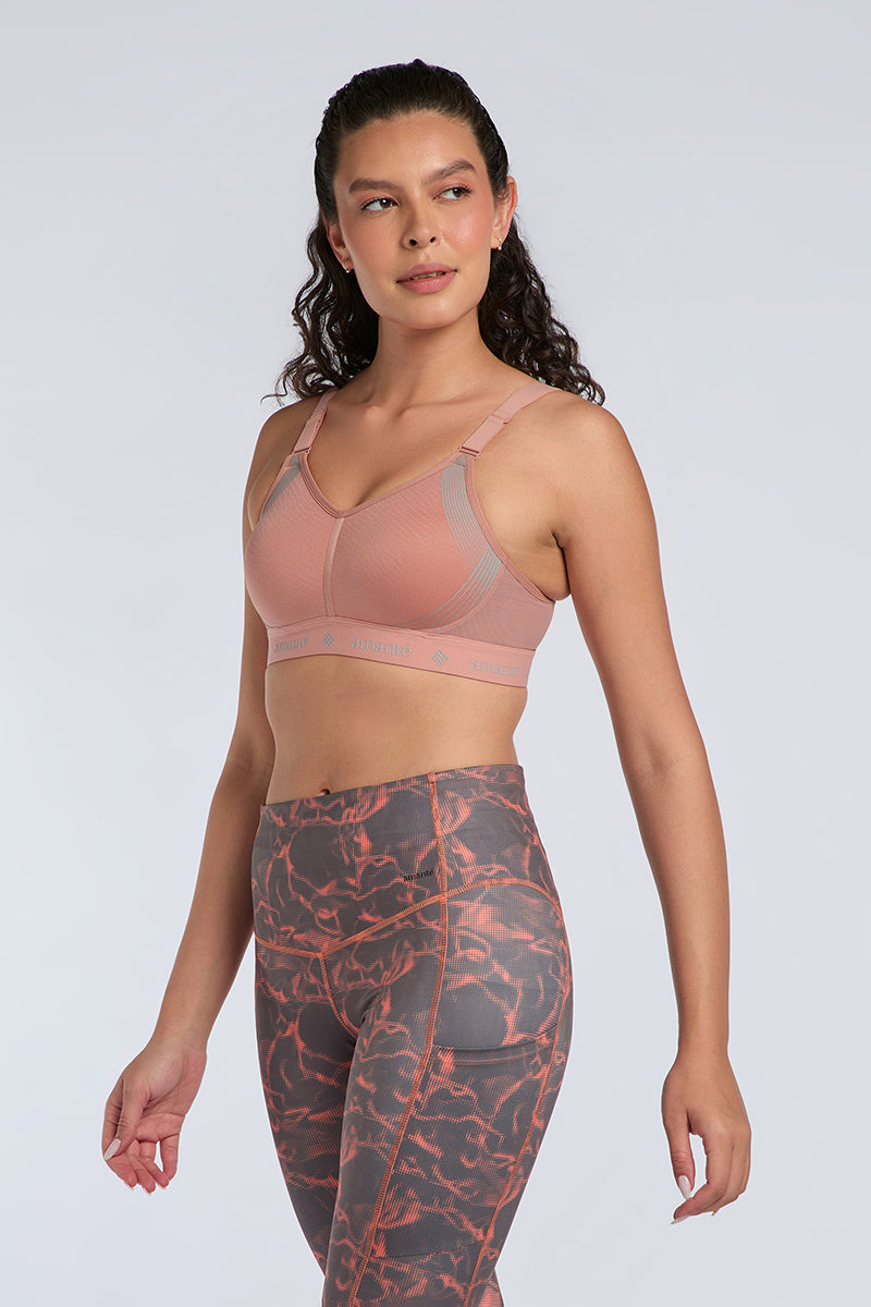 CloudForm Support Bra - canyon Clay (Pink) - Image 2 of 6