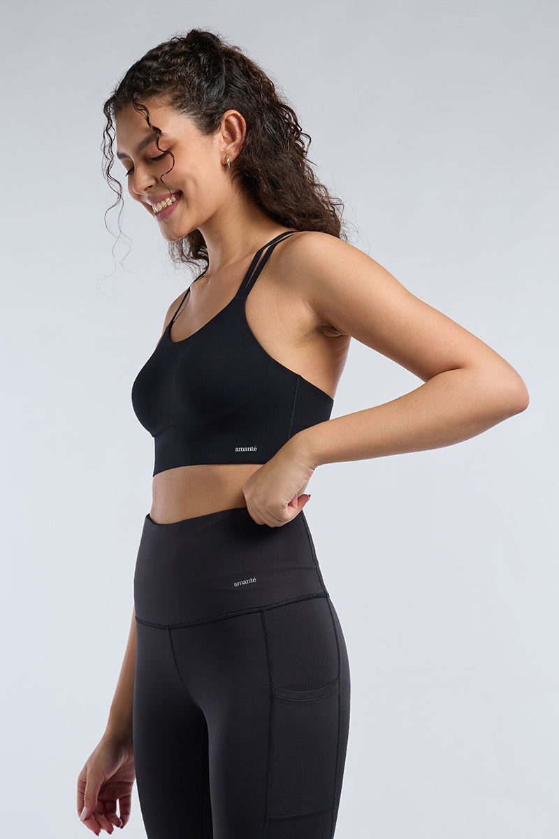BondForm Seamless Bra - Black