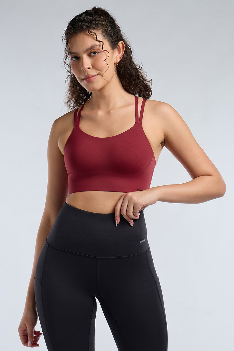 BondForm Seamless Bra - Biking Red - Image 1 of 7