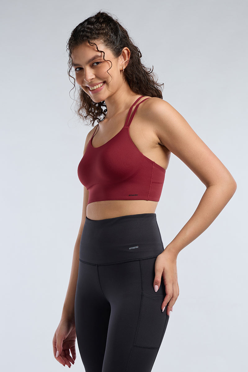 BondForm Seamless Bra - Biking Red - Image 2 of 7