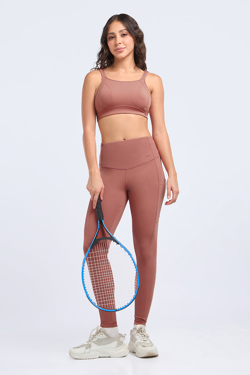 Flexifit Studio Bra - Brick Dust