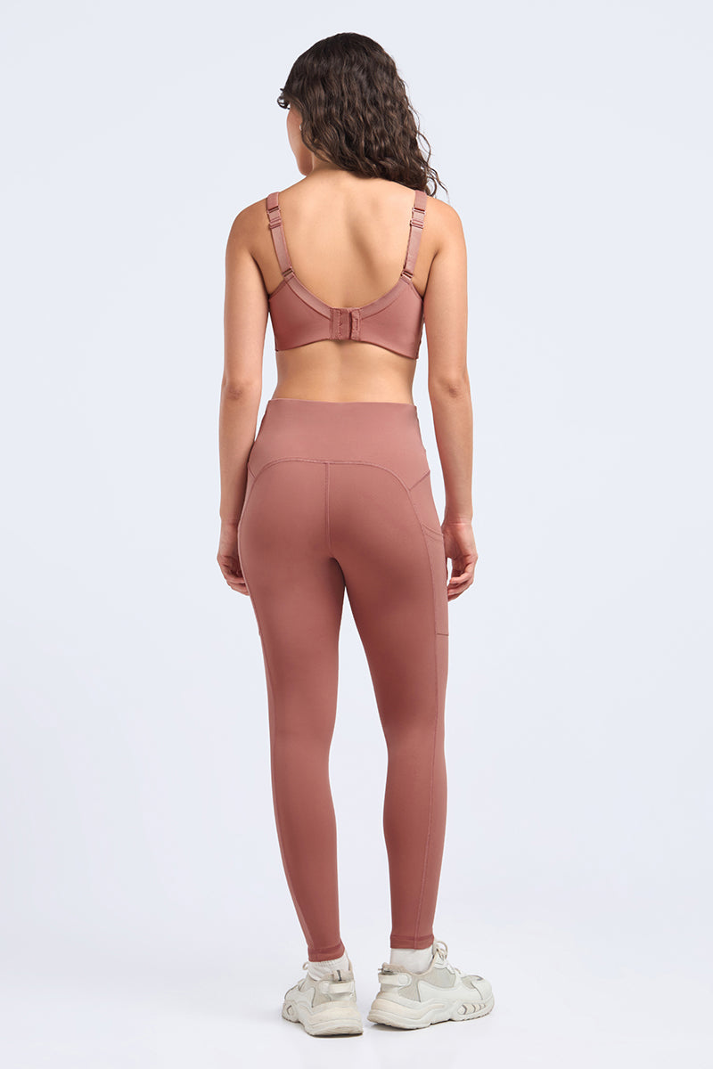 Flexifit Studio Bra - Brick Dust - Image 2 of 6