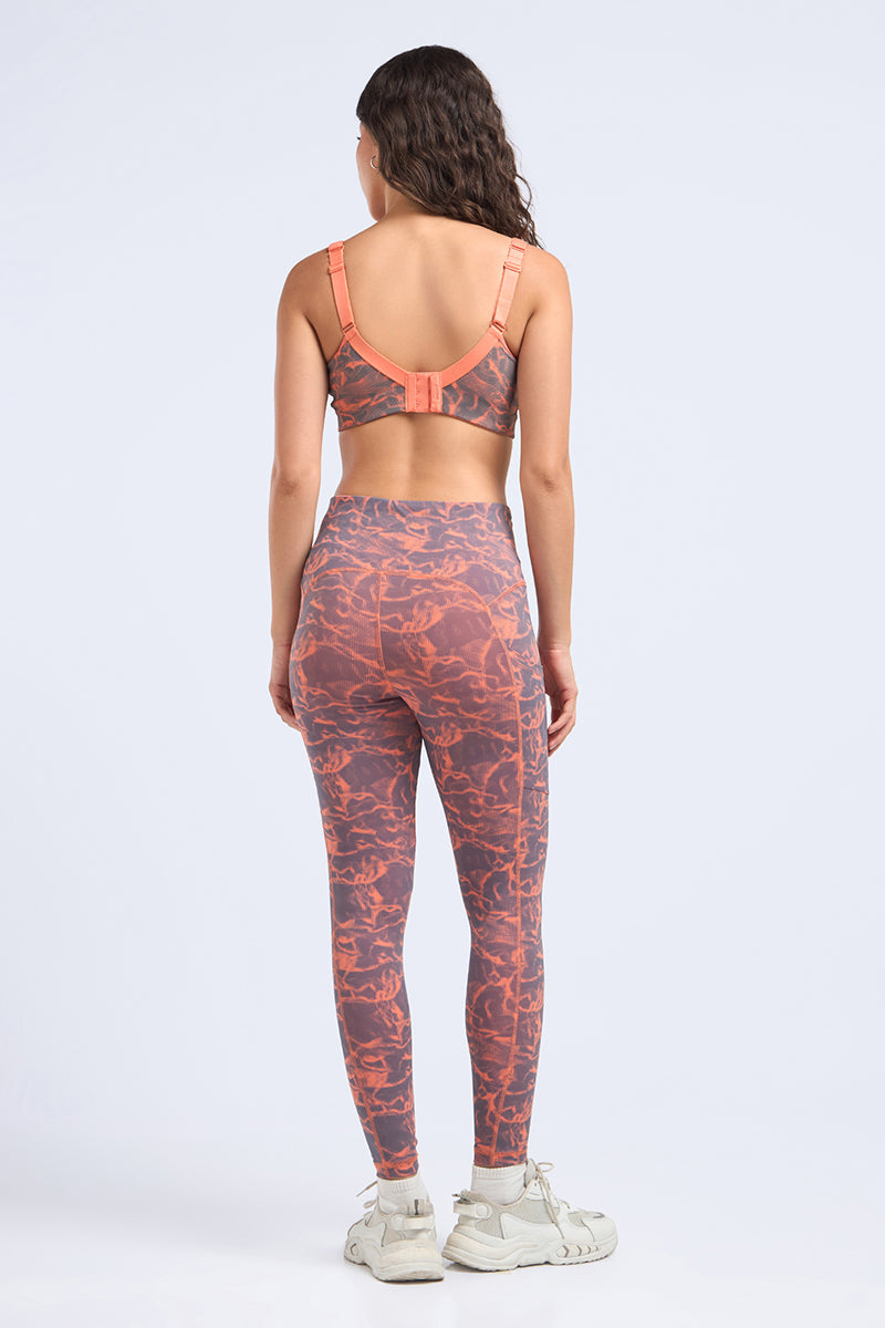 Flexifit Studio Bra - Power Pop Print