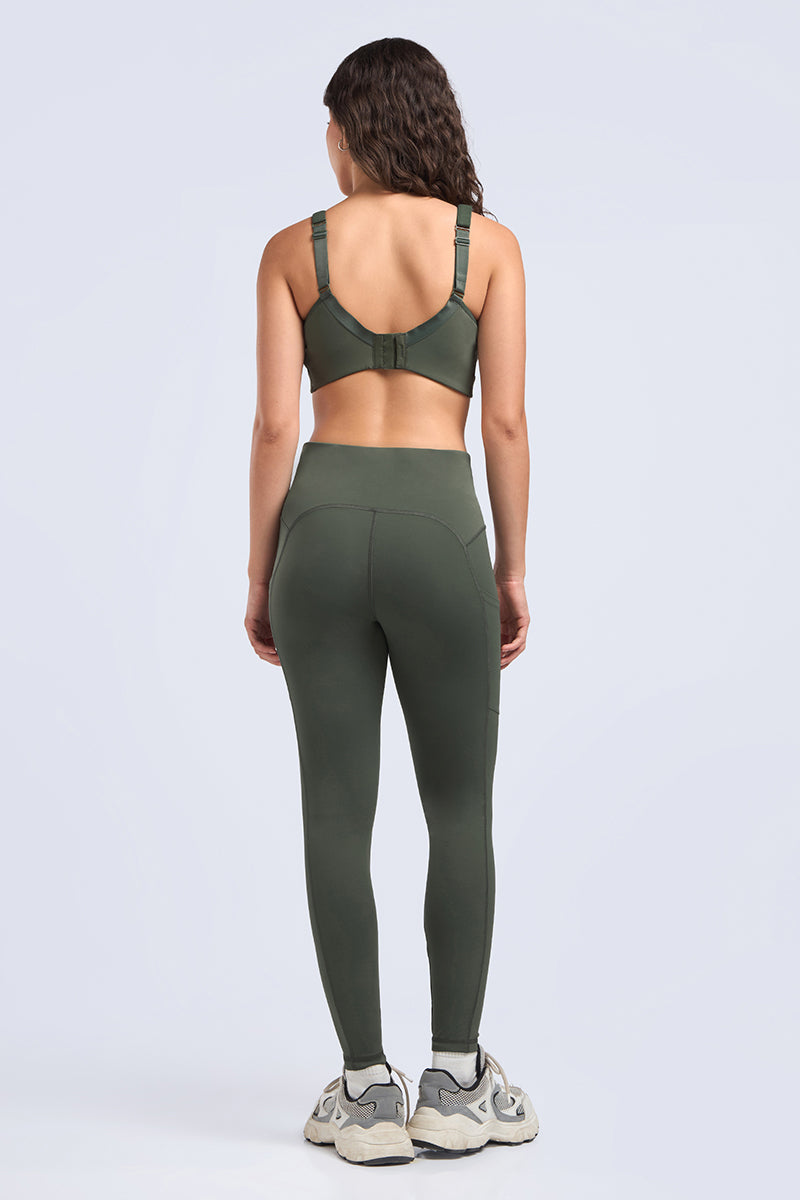 Flexifit Studio Bra - Thyme