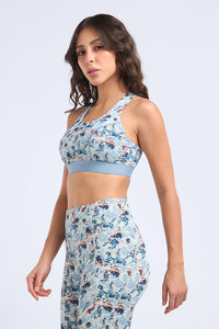 Motion Flex Sports Bra - Marble Twist Print thumbnail 3