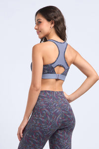 Motion Flex Sports Bra - Glam Swirl Print thumbnail 4