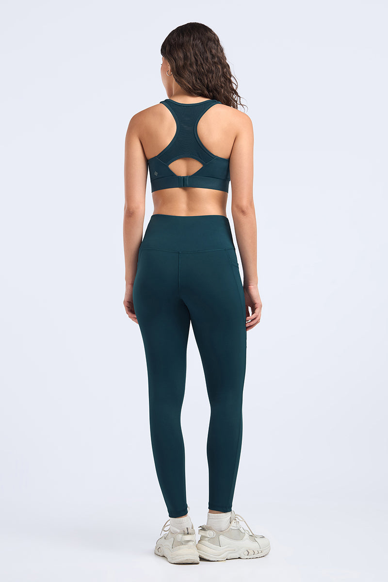 Motion Flex Sports Bra - Reflecting Pond - Image 3 of 6