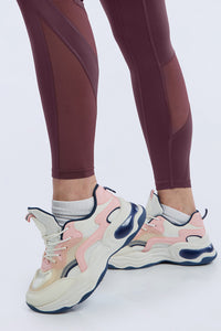ENERGIZE PANELLED TIGHTS - EggPlant thumbnail 5