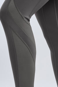 ENERGIZE PANELLED TIGHTS - Granite Gray thumbnail 2