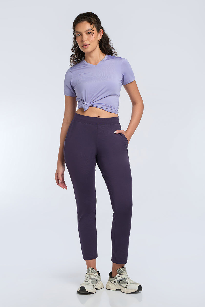 ENERGIZE FLEXI TRACK PANT - Purple Velvet - Image 4 of 7