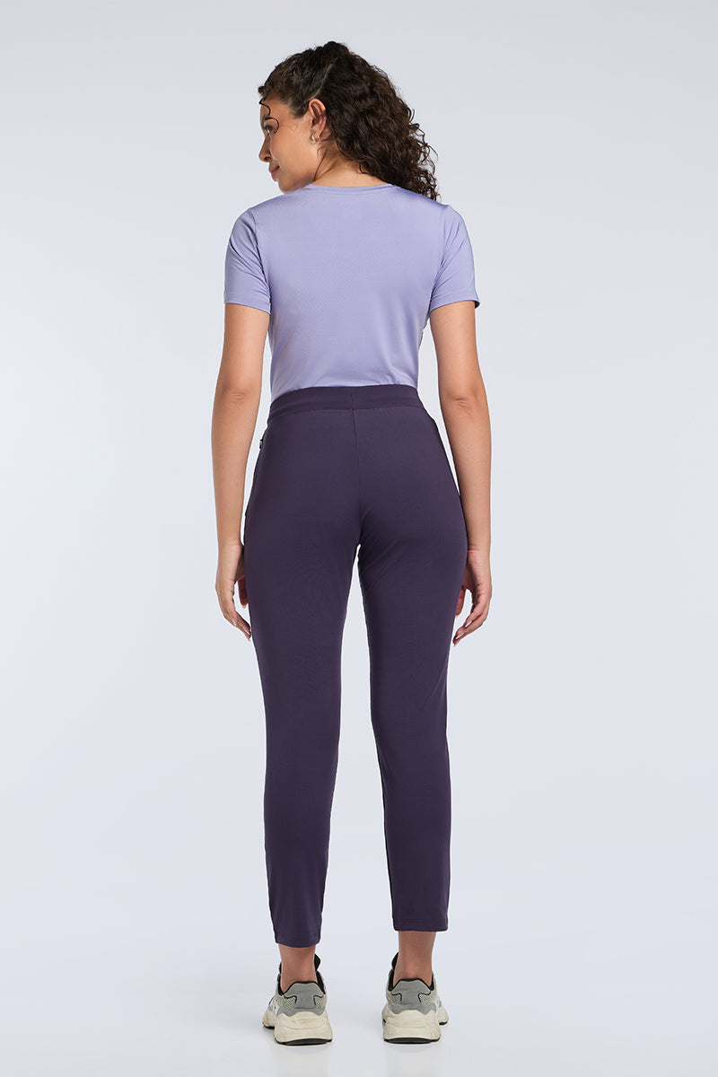 ENERGIZE FLEXI TRACK PANT - Purple Velvet